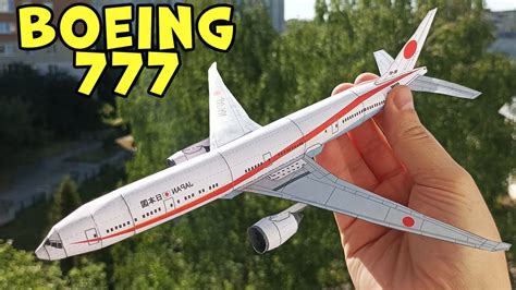 paper boeing 777